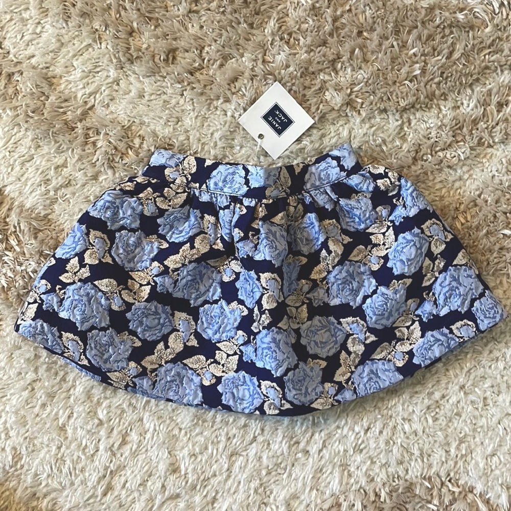 Janie and Jack blue skirt